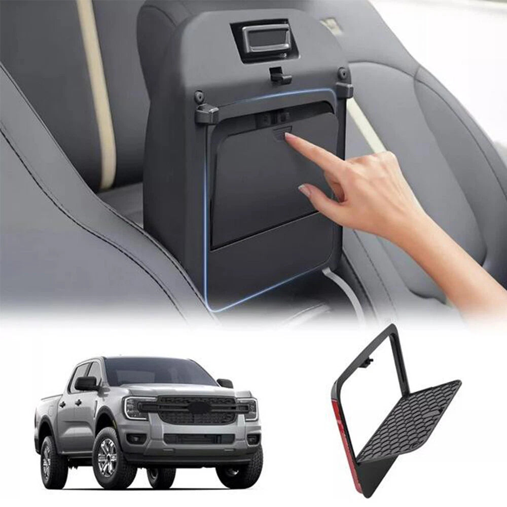 2023-2025 Ford Ranger Center Console Armrest Hidden Storage Box