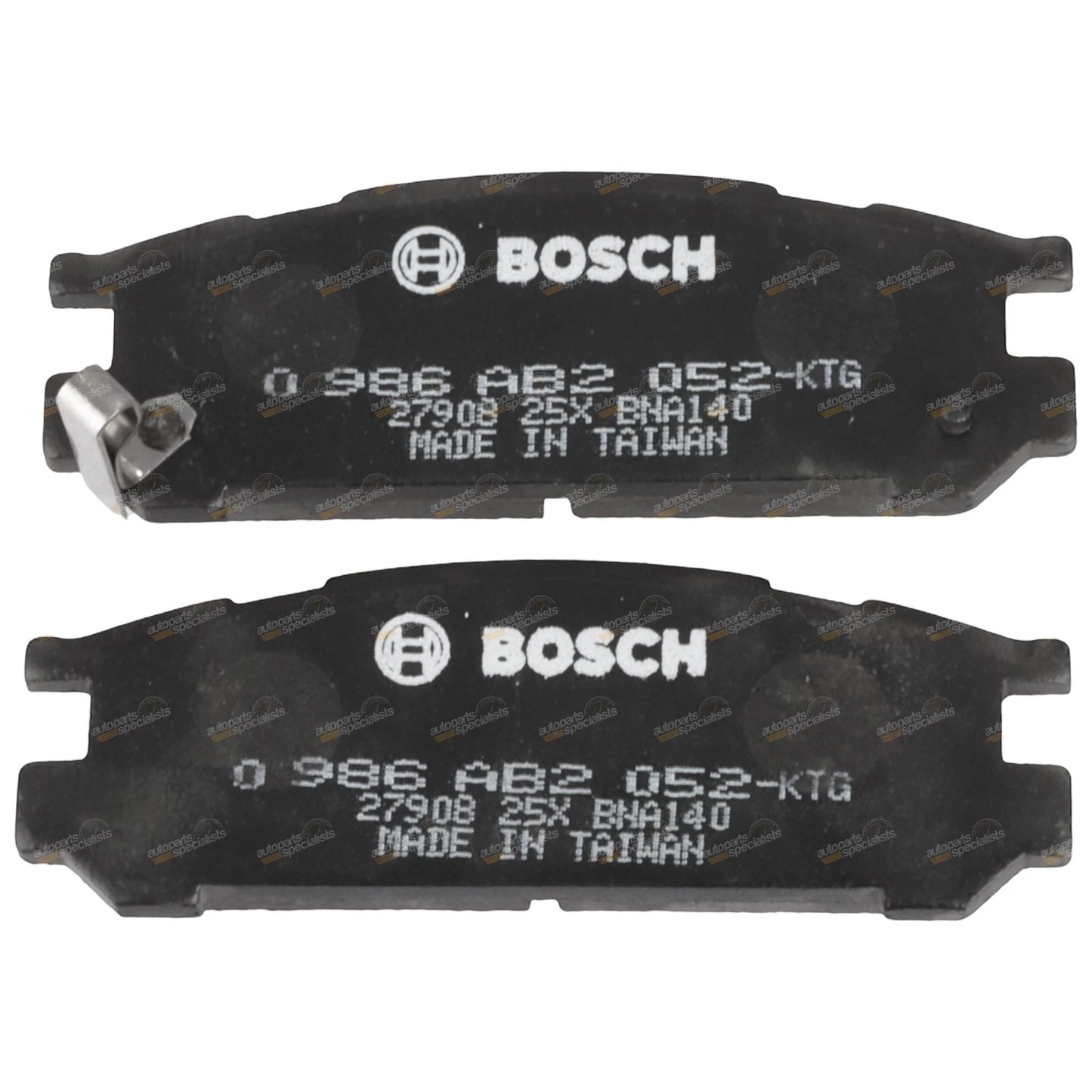 Rear Disc Brake Pad Set for Honda Civic (1991-1993)