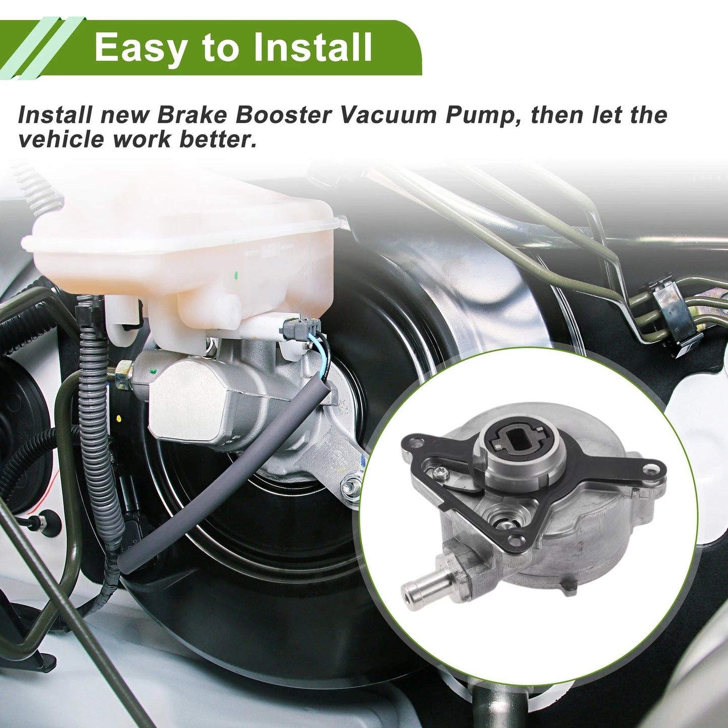 1 Pc Brake Vacuum Pump for Porsche Cayenne (2011 - 2017)