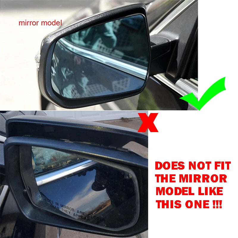 Carbon Fiber Rearview Side Mirror Cover Caps for Chevrolet Malibu (2016-2022) 2x
