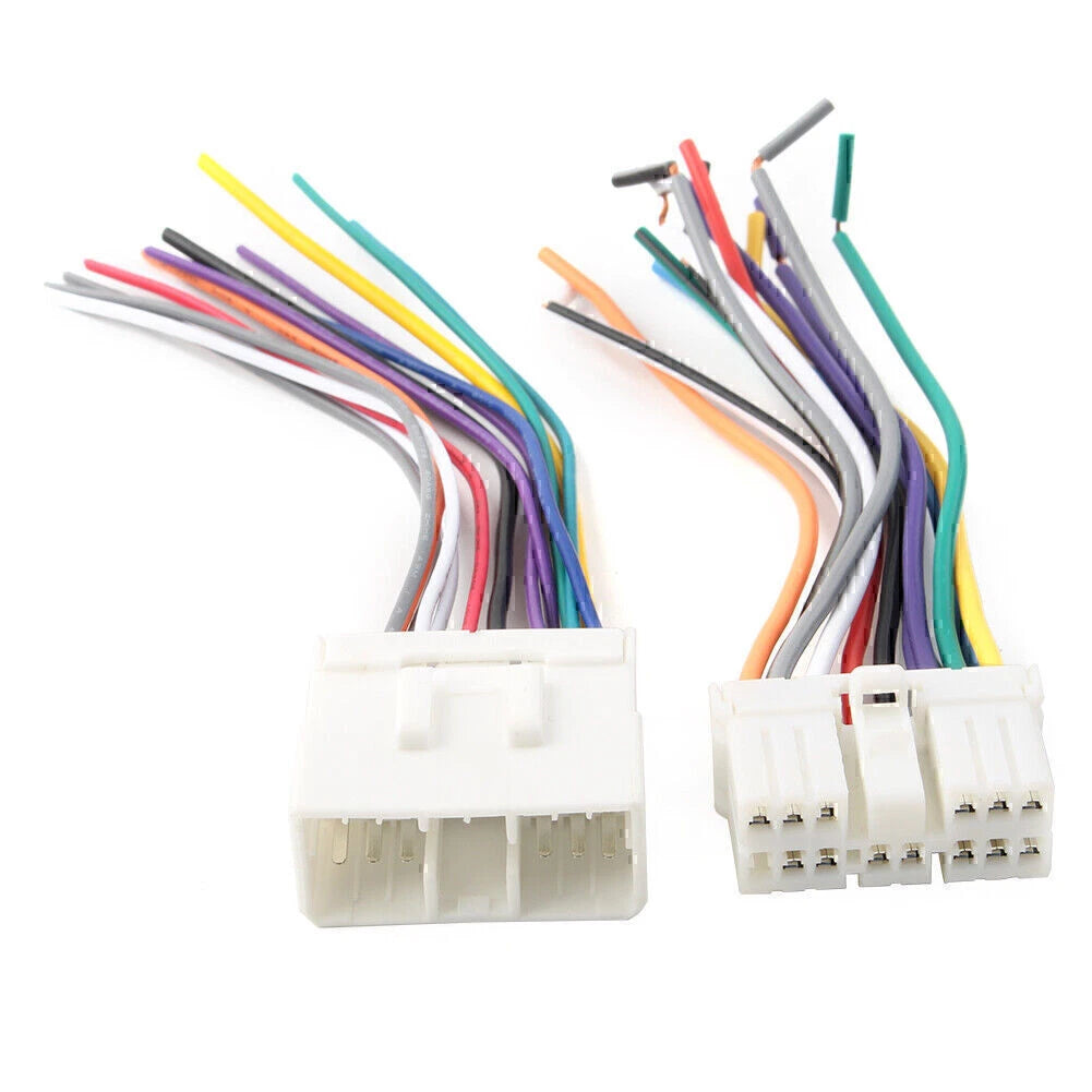Car Radio Stereo Wiring Harness Combo for Subaru (1990-2007)