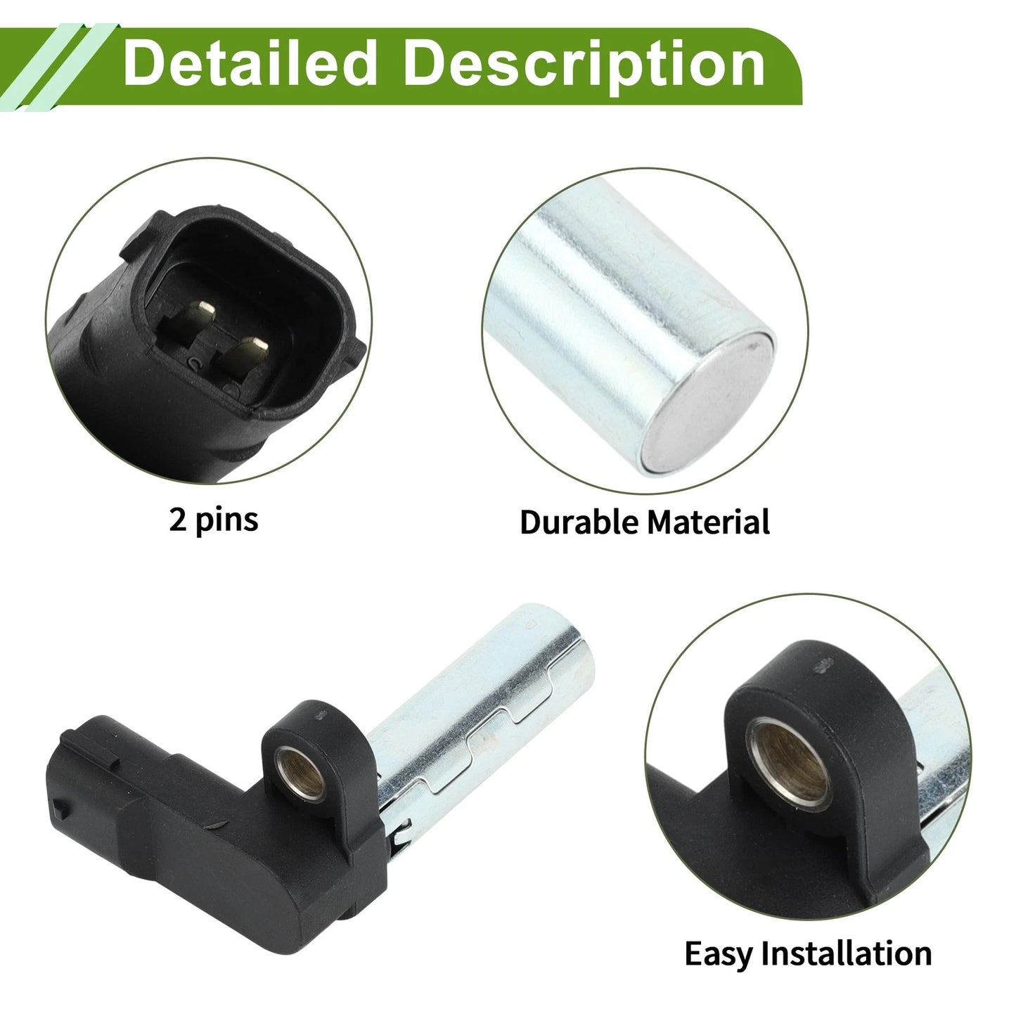Crankshaft Position Sensor for Subaru Legacy 2.5i (2015-2017) 1 Pc