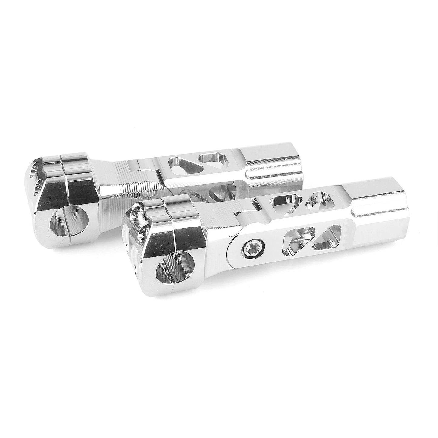 6.5" Front Pullback Handlebar Risers for Harley