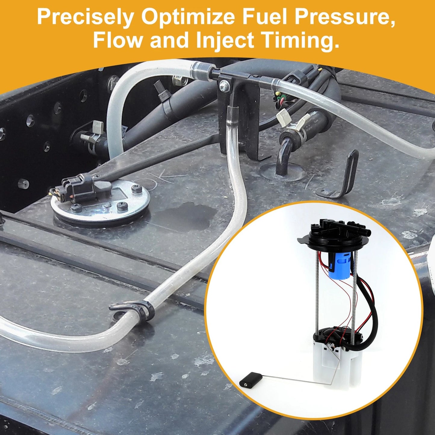 Electric Fuel Pump Assembly for Chevy Silverado 1500 (2009 - 2013)