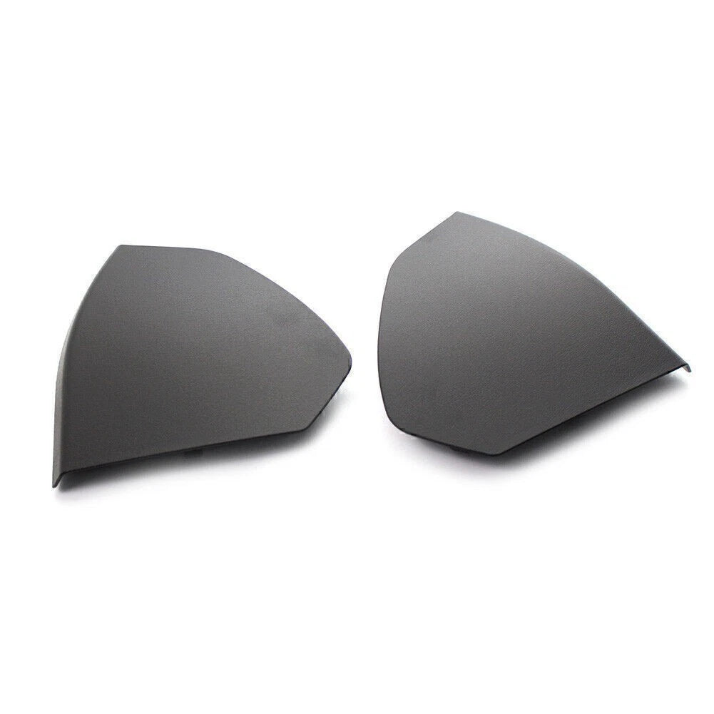 Black Front Door Upper Cover Trim Pair for Mercedes Benz E-Class (2003-2009)