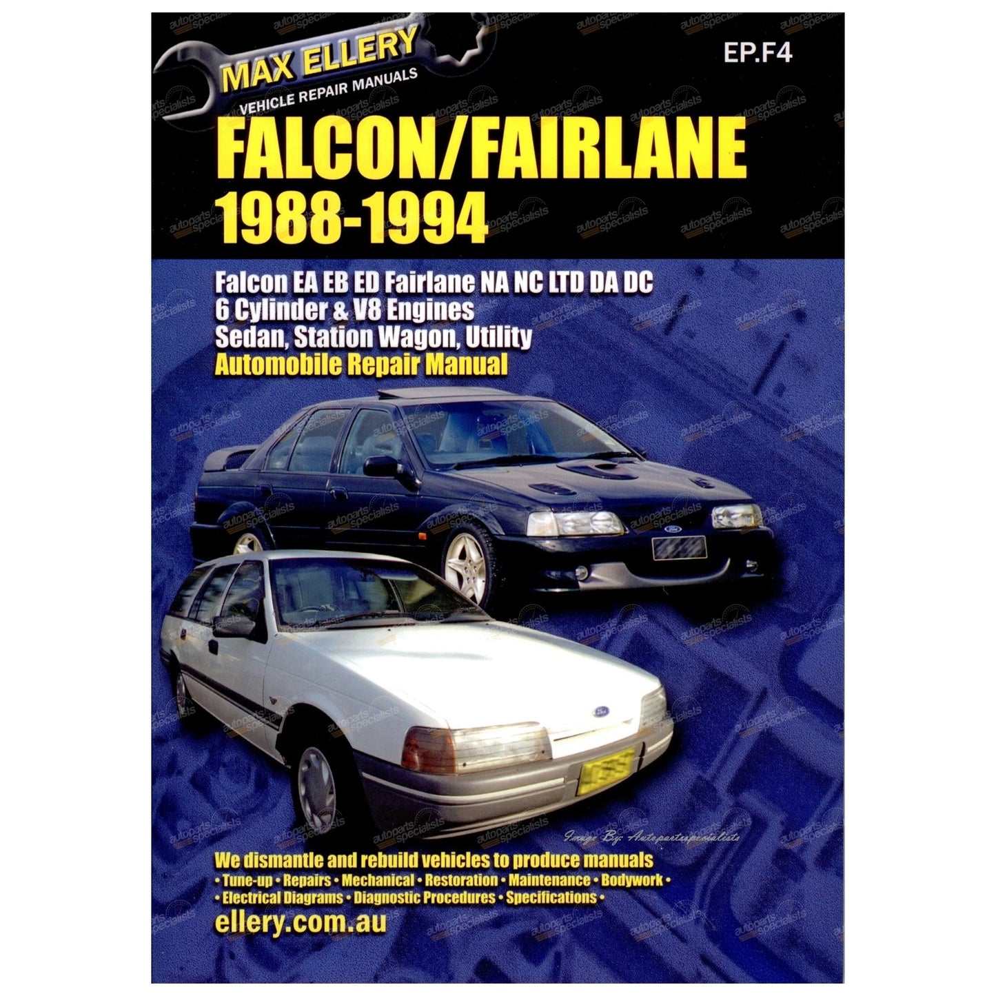 Workshop Manual for Ford Falcon Fairlane (1988-1994)