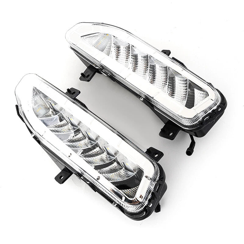 LED DRL Fog Light Lamp with Turn Signal for 2020-2022 Nissan Frontier Sentra TITAN