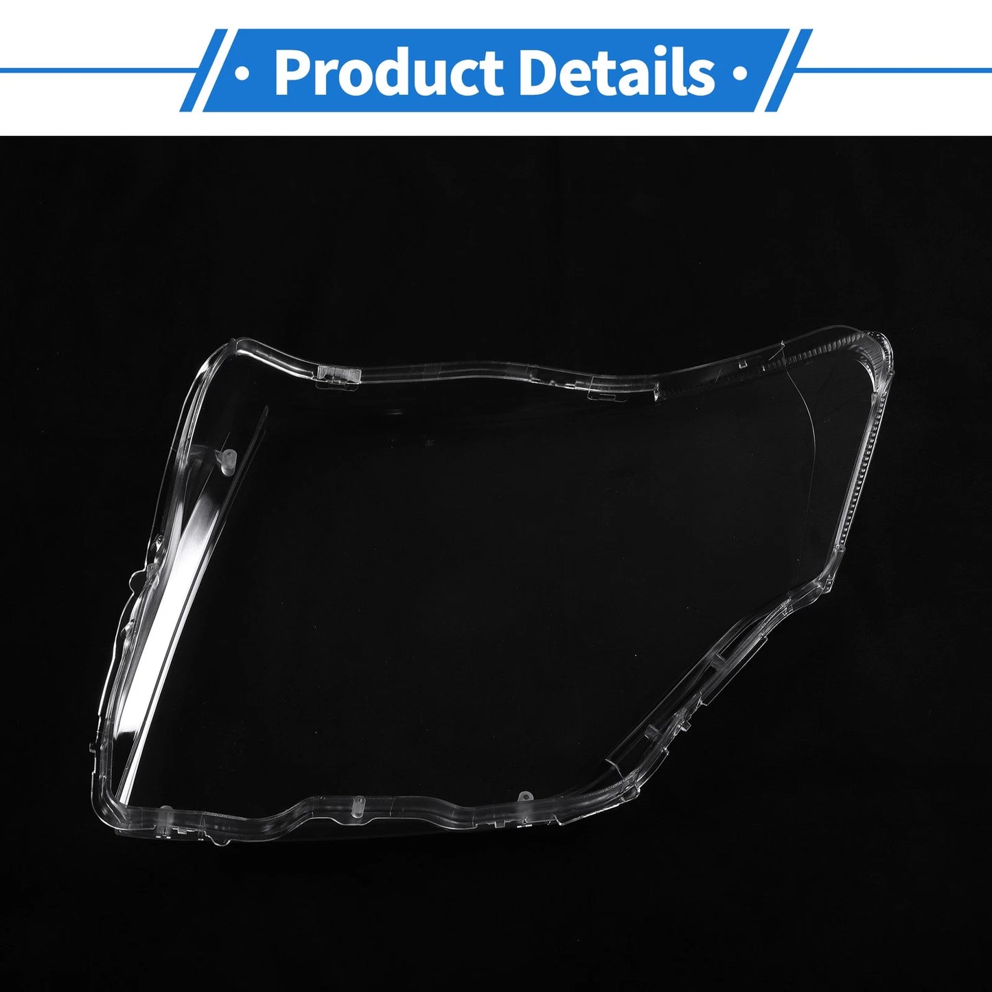 Front Right Headlight Lens Cover for Mitsubishi Pajero (2007-2018)