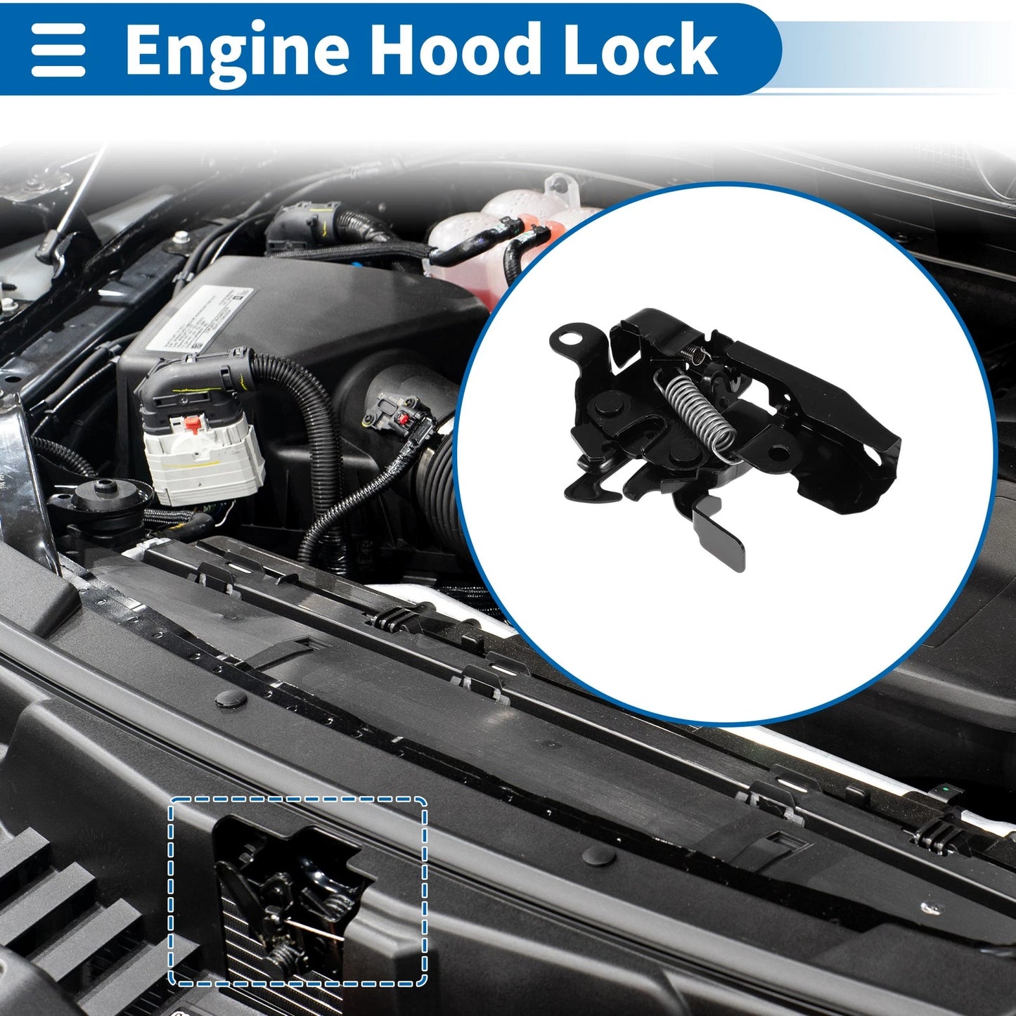 Bonnet Latch Assembly for Toyota Corolla (2009-2013) - 1 x Quality Replacement