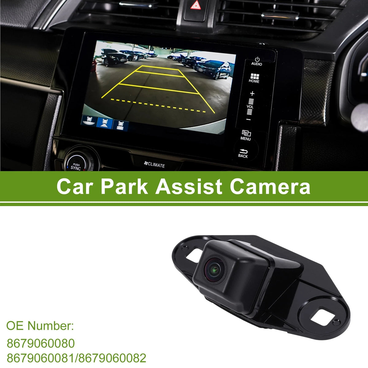 Park Assist Camera for Toyota Land Cruiser Base 5.7L (2008-2015)