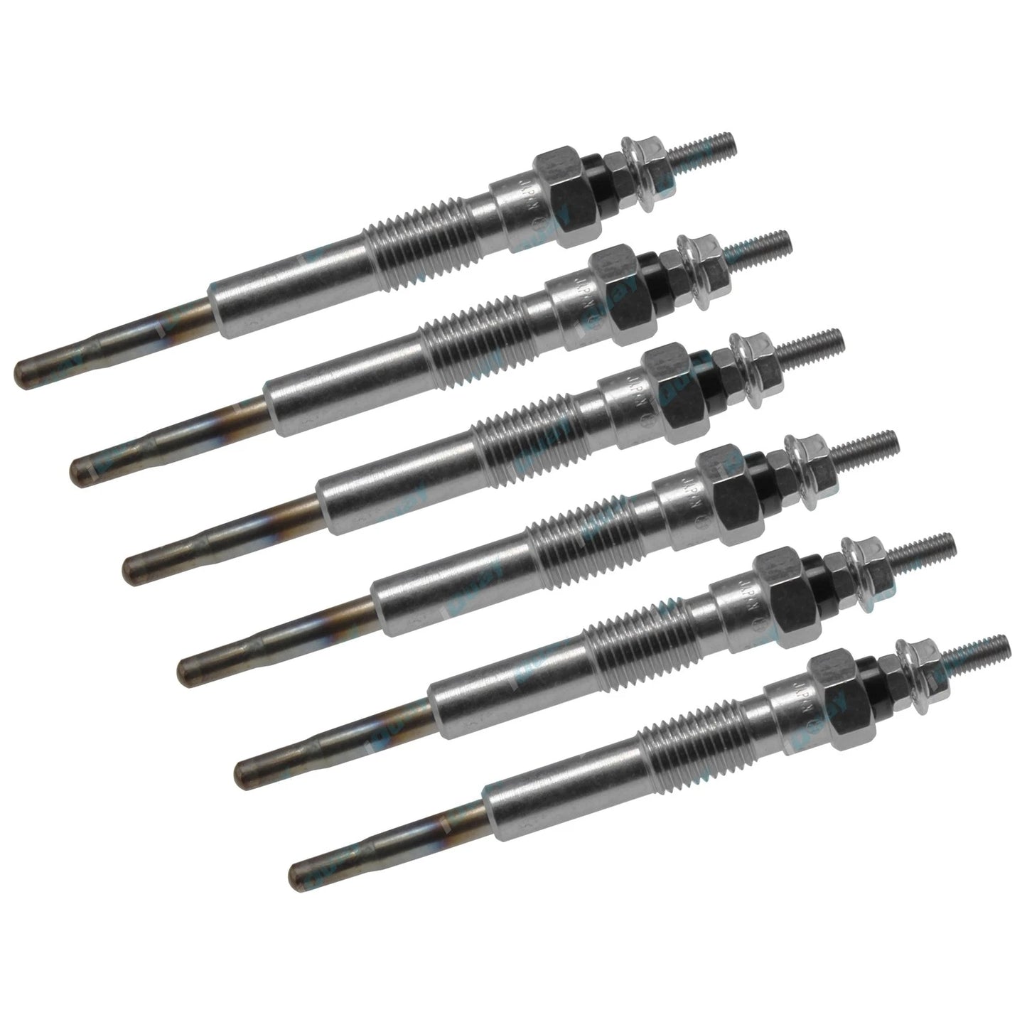 6 Glow Plugs for Toyota Landcruiser HZJ78 HZJ79 4.2L Diesel (1999-2007)