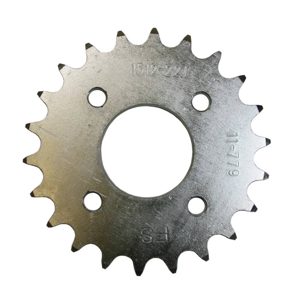 22 Tooth Rear Steel Sprocket 22T for Kawasaki KFX80 / Suzuki Quadsport 80 LT80