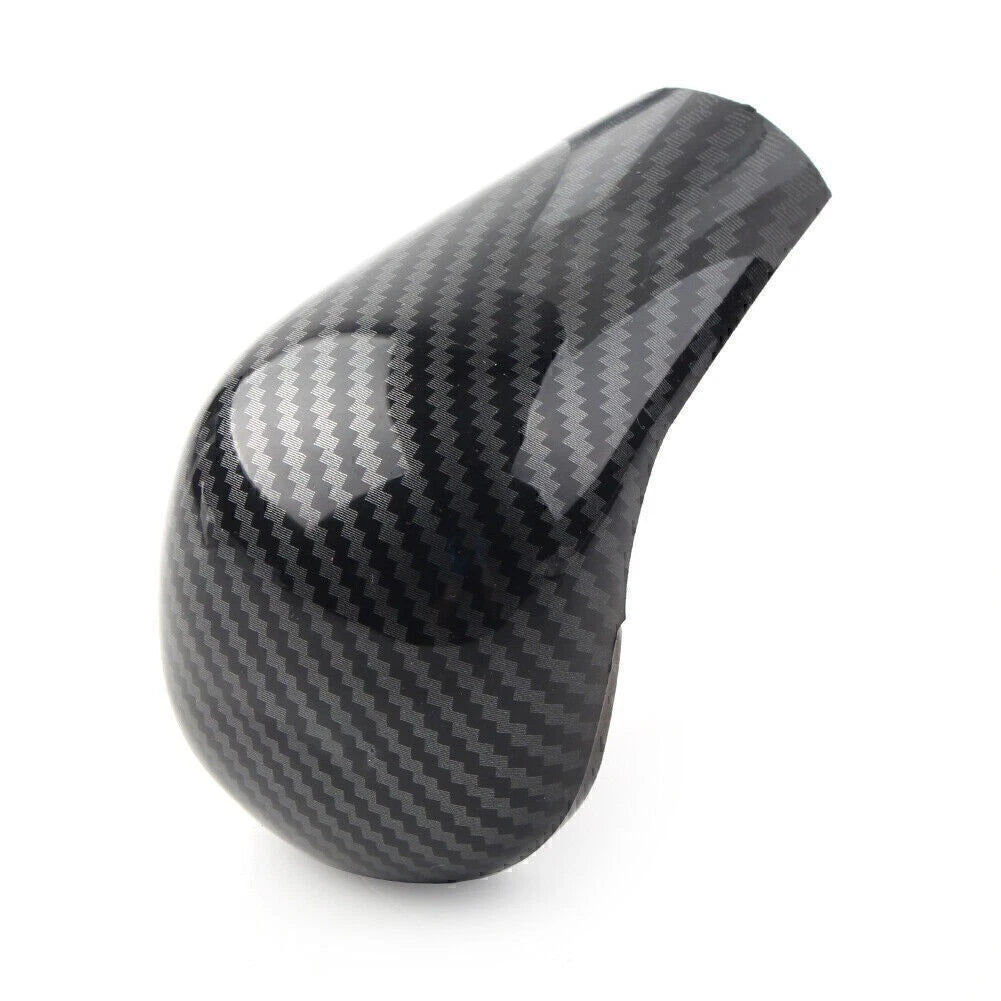 Carbon Fiber Console Gear Shift Knob Cover for Mazda 3 Axela (2020-2021)