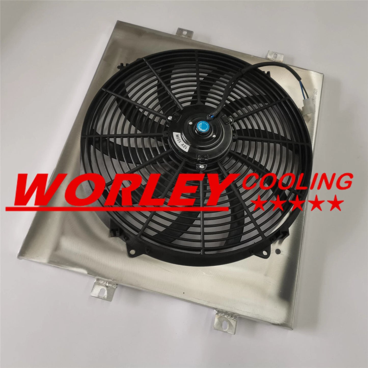 Aluminum Shroud + Fan for Toyota Hilux LN60 LN61 LN65 2.4L Diesel (1984-1991)