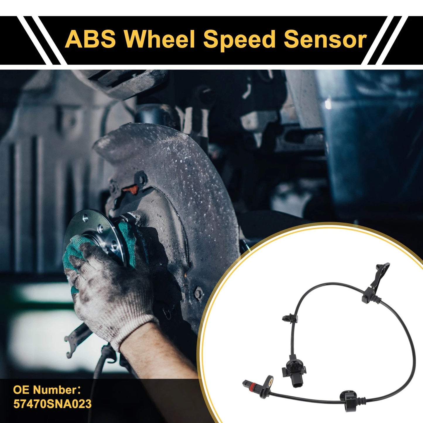 ABS Wheel Speed Sensor for Honda Civic Rear Right (2006-2011)
