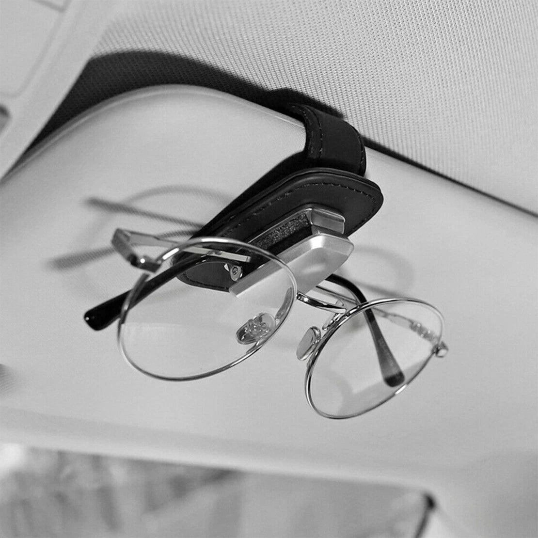 Sunglasses Holder Clip for Car Visor Eyeglasses Hanger (Fits Most Cars)