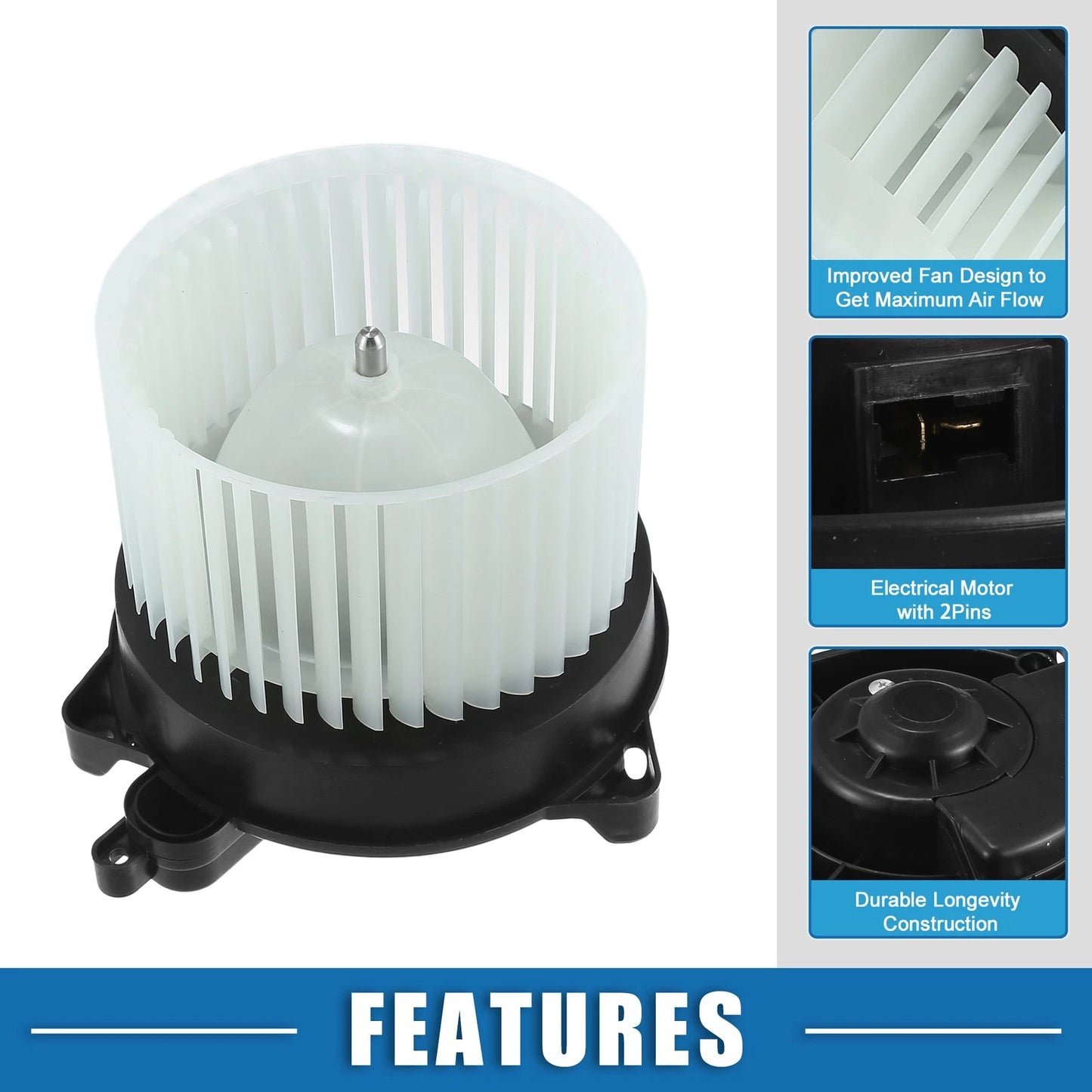 Heater Blower Motor Assembly for Mazda MX-5 Miata (2006-2015)