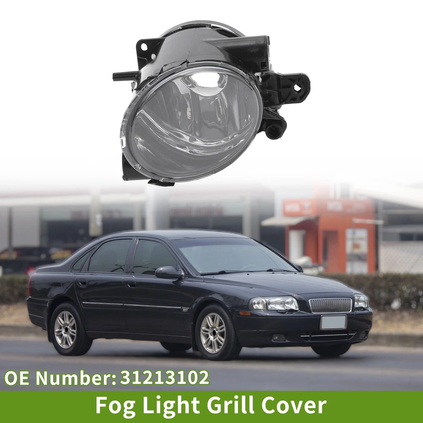 Left Fog Light Grill for Volvo S80 (2007-2013)