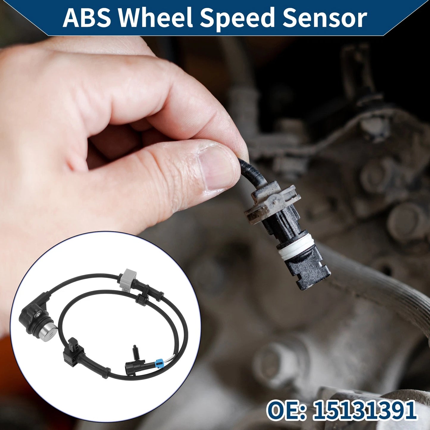 ABS Wheel Speed Sensor for Buick Rainier Rear (2004 - 2007)