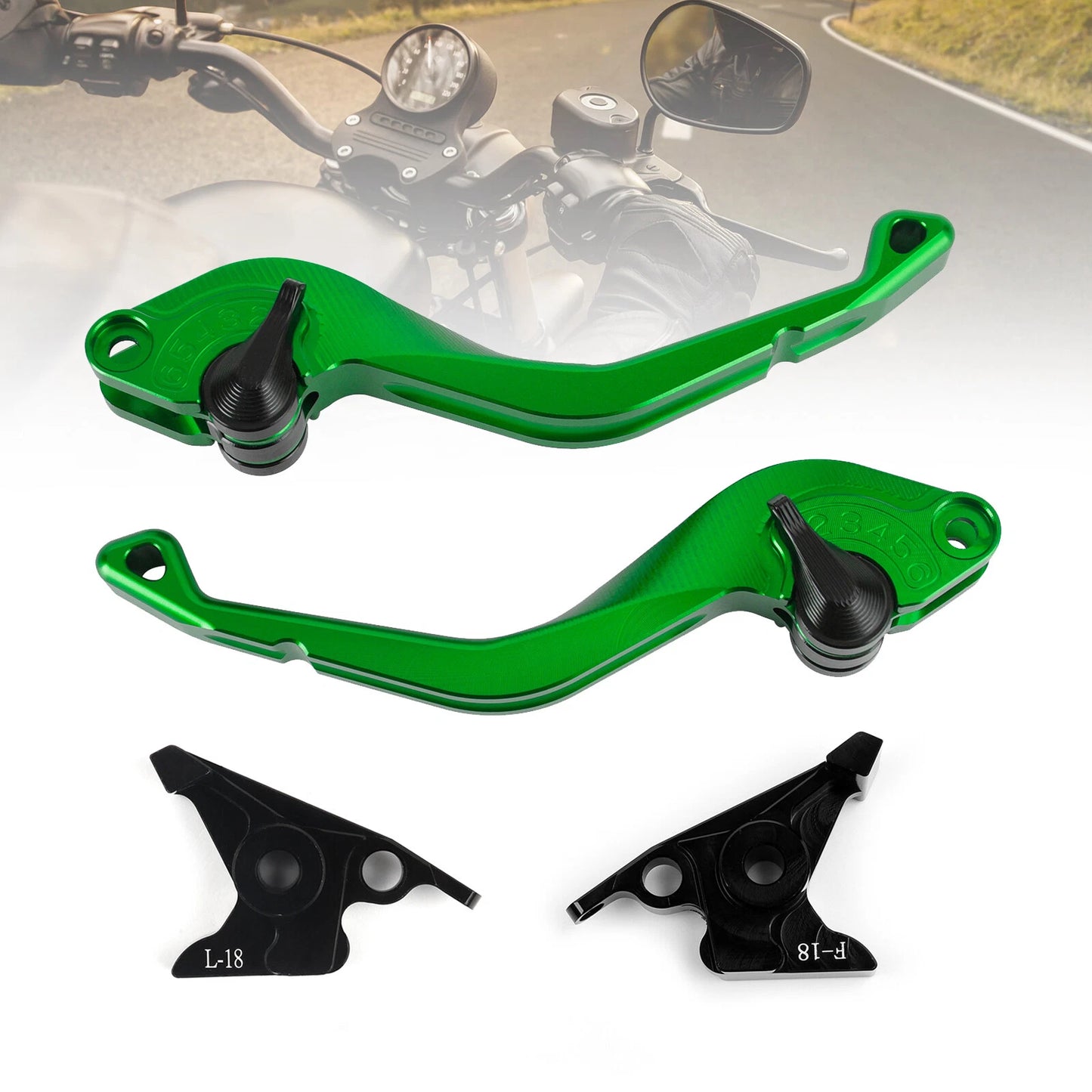 CNC Short Brake Clutch Lever for BMW C650GT, KYMCO Xciting 250-400 (2012-2023)