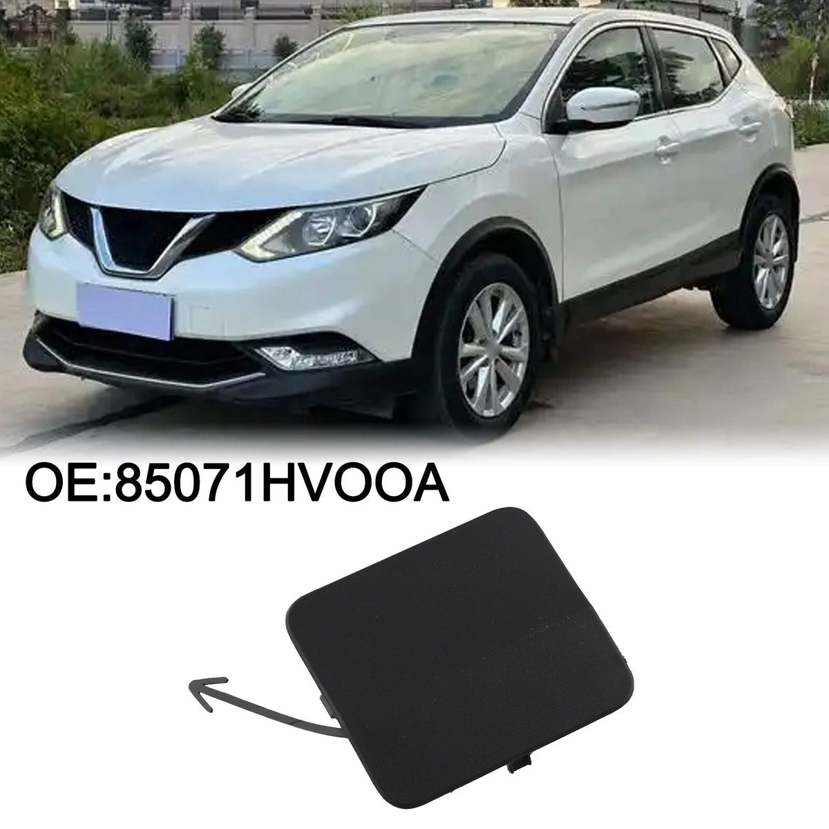 Towing Hook Eye Cover for Nissan Qashqai (2017–2021)