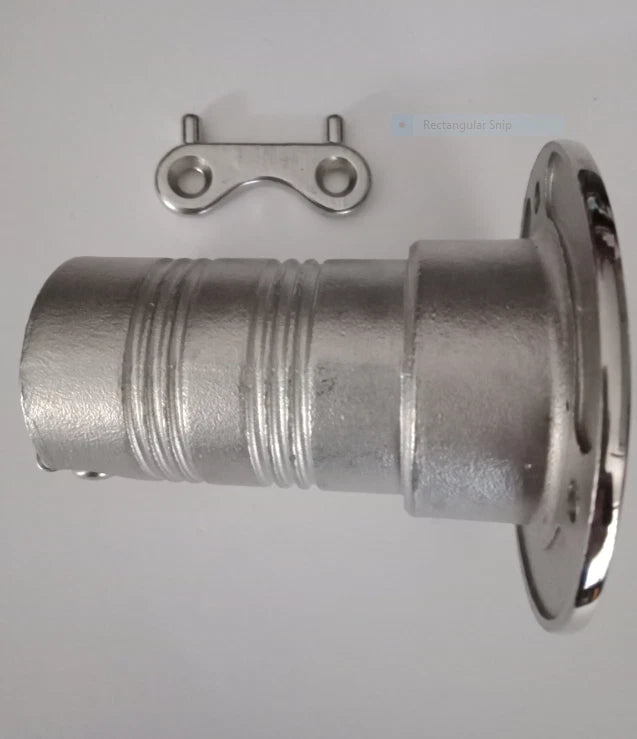 Deck Filler Diesel 38MM 316 Marine Grade Stainless Steel & Key