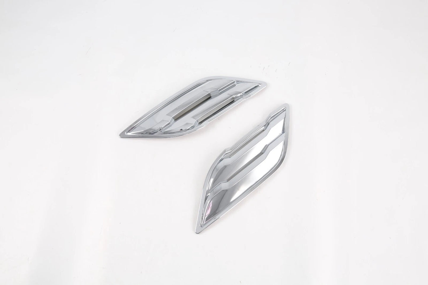 ABS Chrome Front Fender Air Outlet Vent Side Cover Trim for Ford F150 (2015-2019)