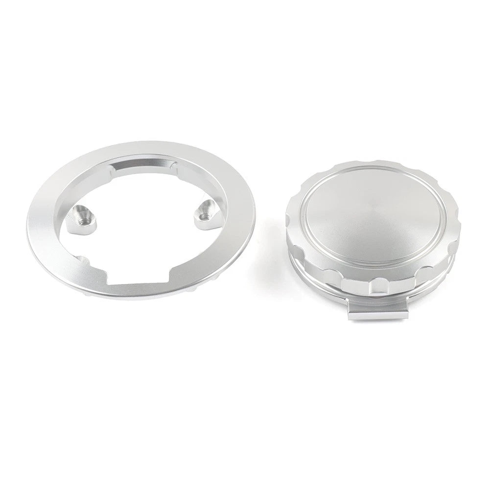 Chrome Aluminum Fuel Gas Tank Cover Cap for BMW R NINE T R9T (2014-2023)