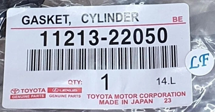 Genuine Valve Rocker Cover Gasket for Toyota 1ZZFE (2000-2005)