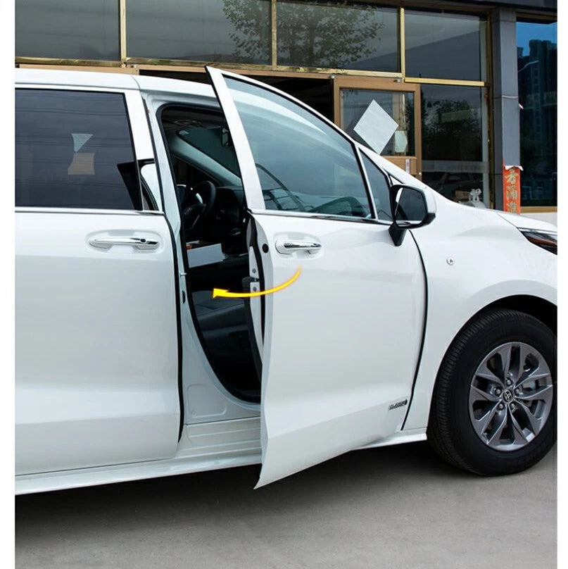 Chrome Window Center BC Pillar Cover Trim for Toyota Sienna (2021–2024)