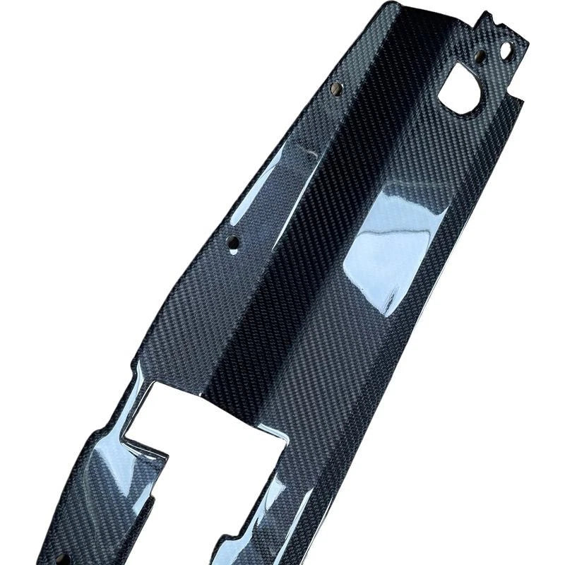 Carbon Fiber Cooling Slam Panel Radiator Cover For Mitsubishi Lancer Evo 8