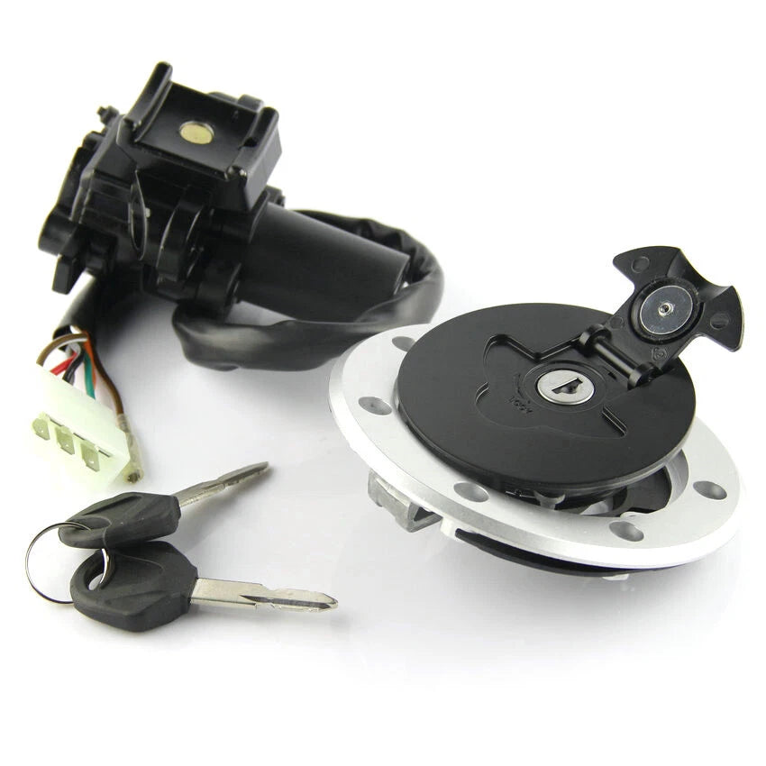 Ignition Key Switch Lock Set for Kawasaki ZXR400 Ninja ZX-7R ZX750 (1990-2003)