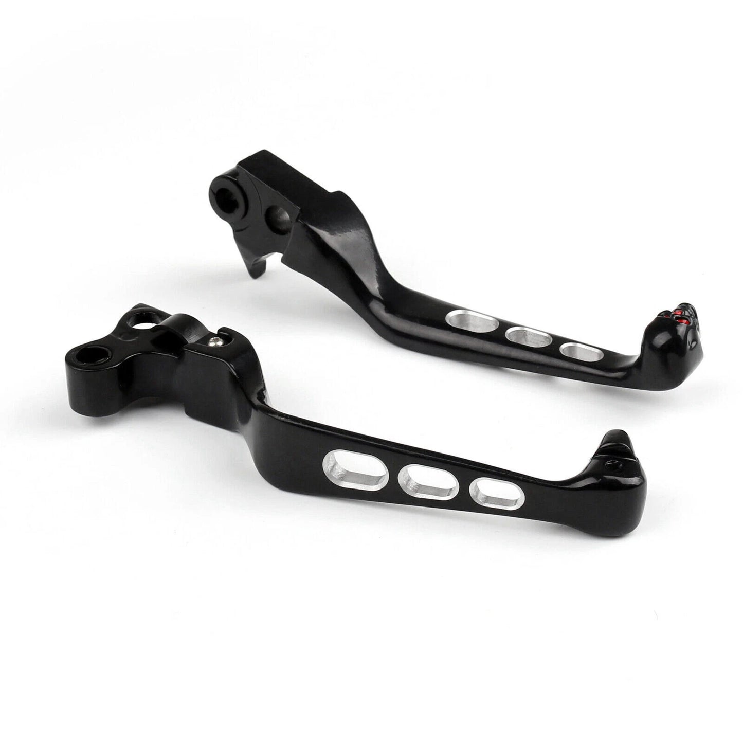 Brake Clutch Lever Edge Cut for Harley Softail Dyna Road King (2000-2023)