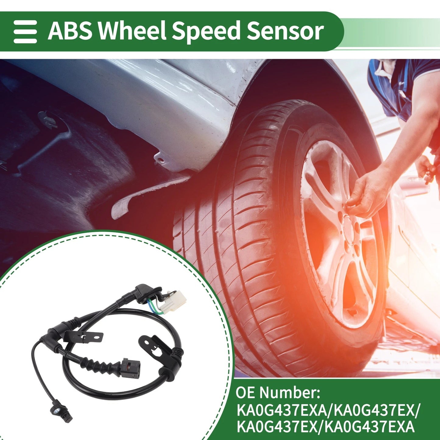 ABS Wheel Speed Sensor for Mazda CX-5 (2011-2023)