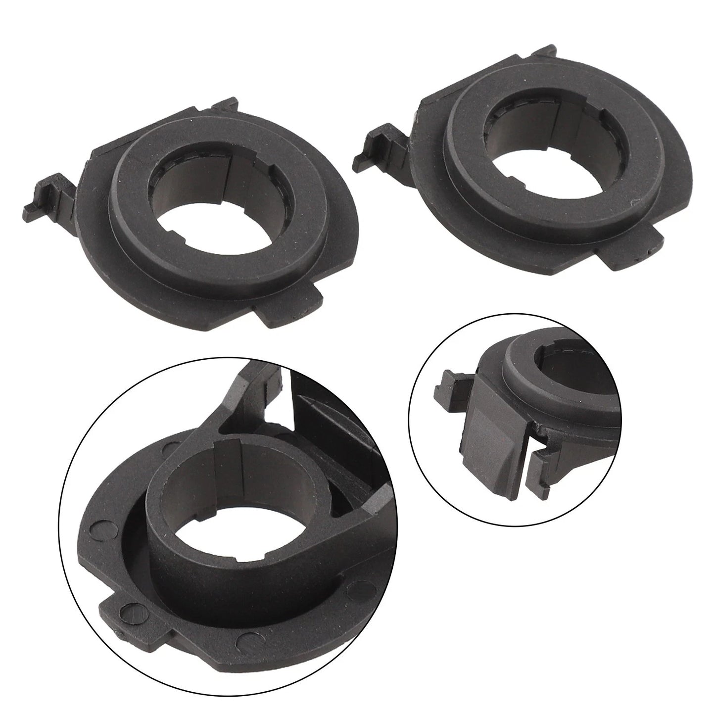 2 in 1 H7 LED Adapter Holder Base for Focus 3 MK3 for Fiat 500 for Opel