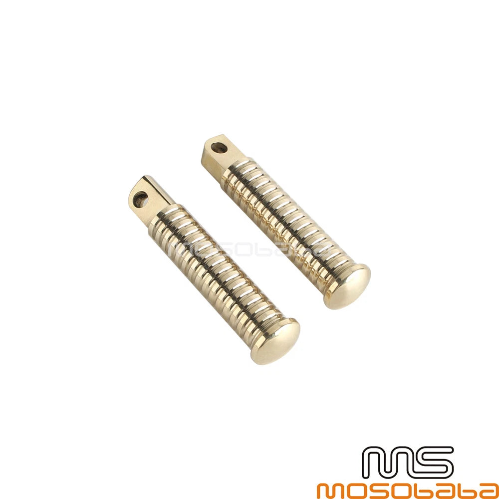 Brass Foot Pegs for Harley Sportster XL883L XL883R XL883 Forty-Eight