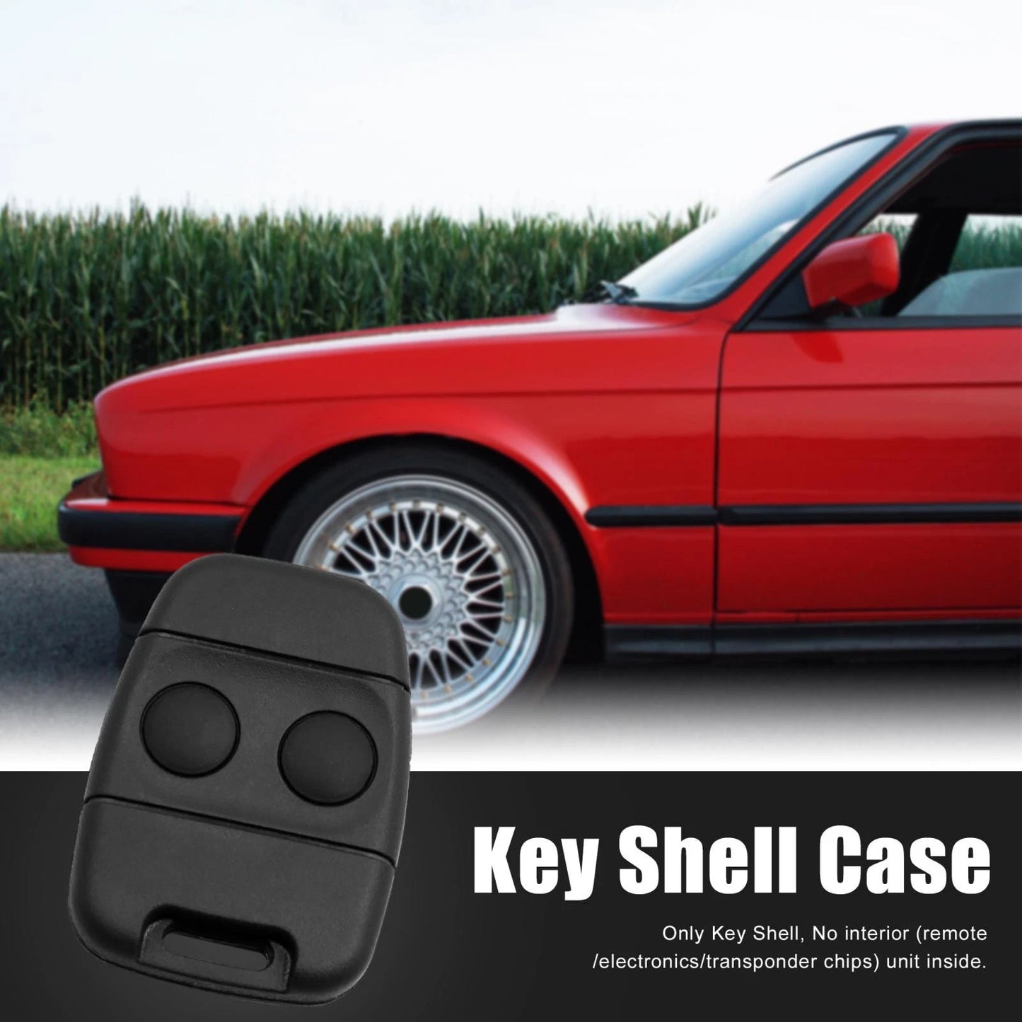 Key Shell Case for Land Rover Discovery, Defender, Freelander (1994-2006)