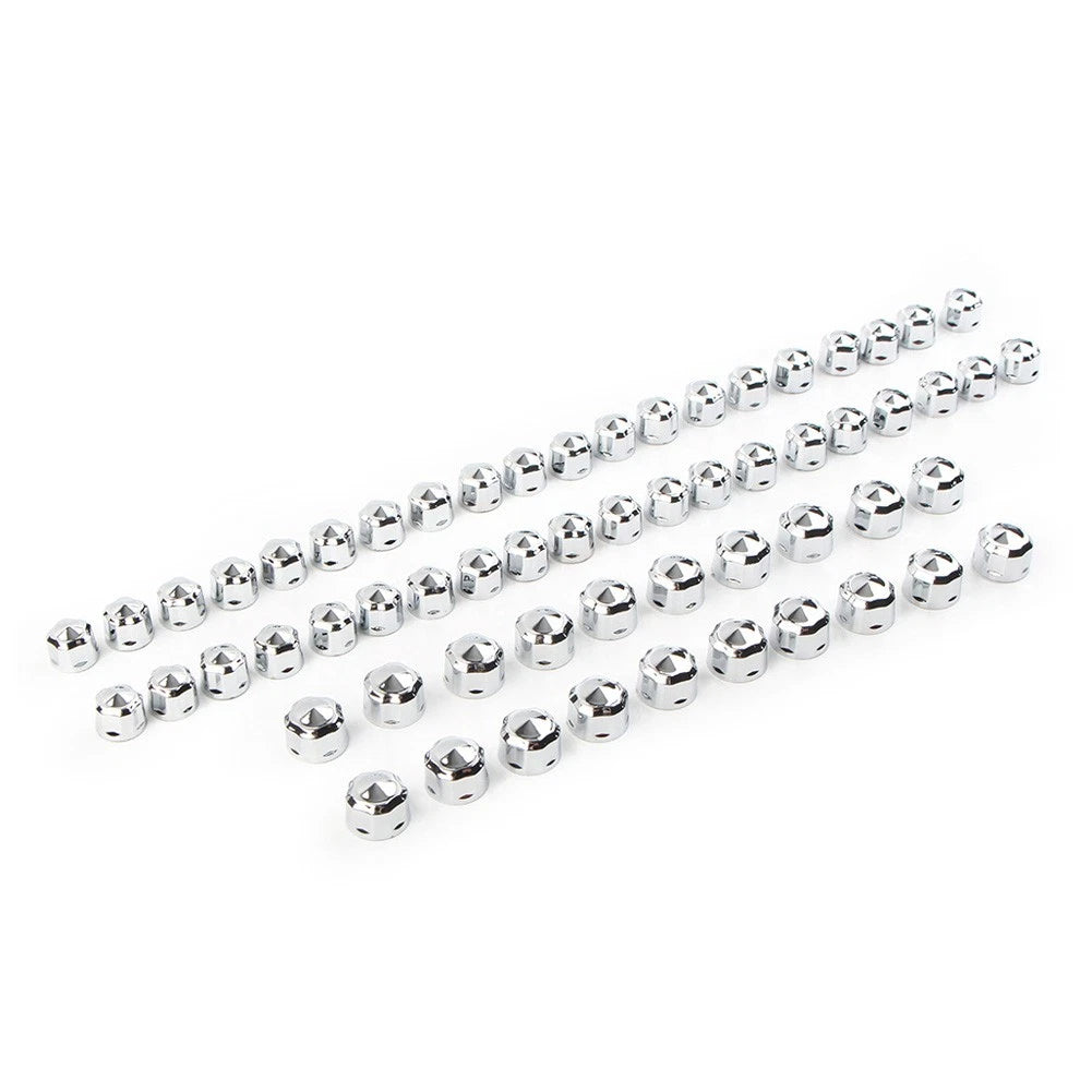 Chrome Engine Bolt Caps Cover for Harley Touring Road Street King Glide Softail