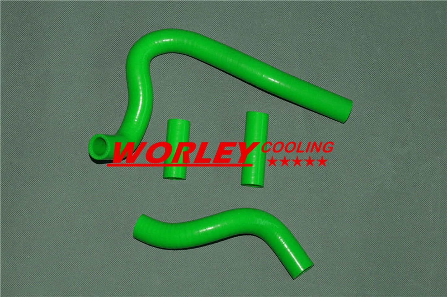 GREEN silicone radiator hose for HONDA CR250 CR250R (1992-1996)