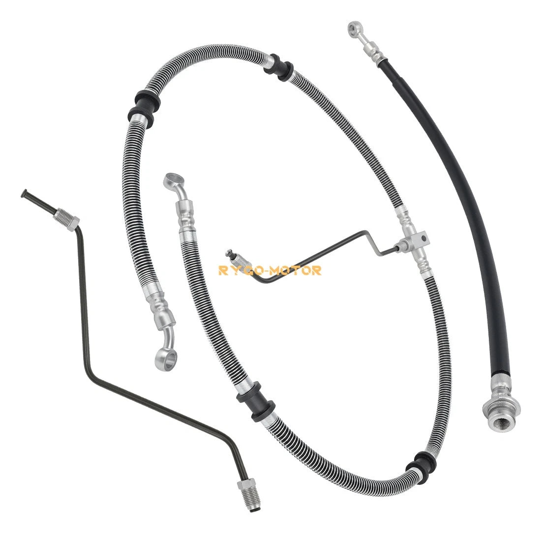 Brake Hose Line and Pipe Kit for Yamaha Kodiak 450 4x4 YFM450FA (2003–2006)