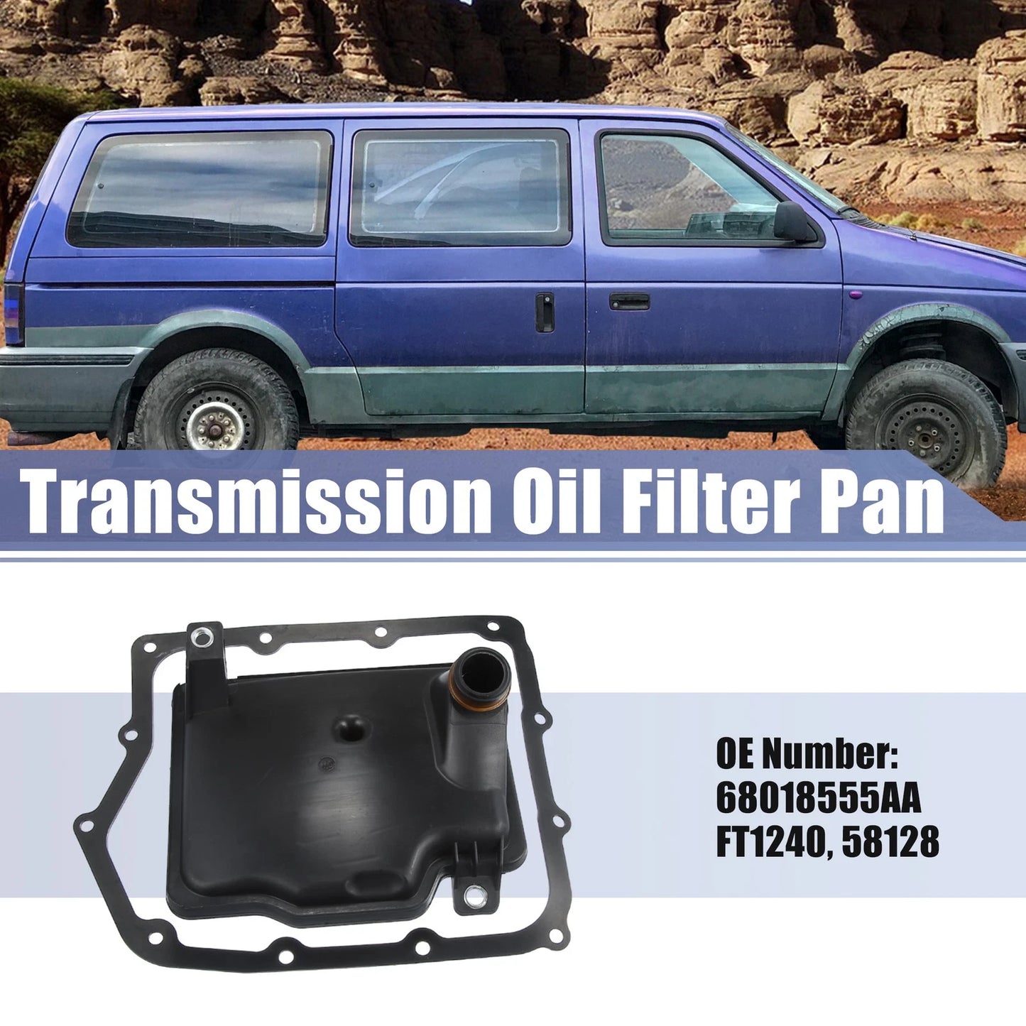 Transmission Filter Oil Pan Gasket Set for Chrysler