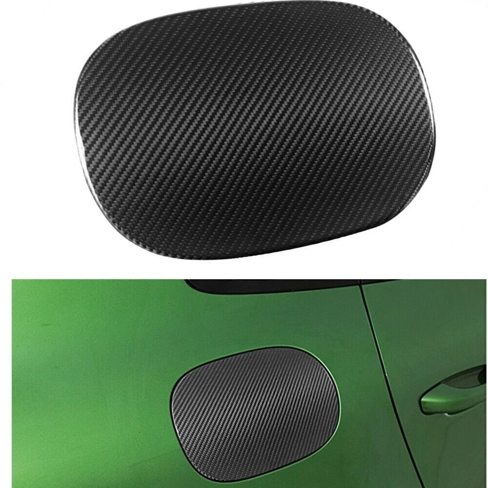 1x Carbon Fiber Fuel Door Trim Cover for Porsche Panamera (2017-2023)