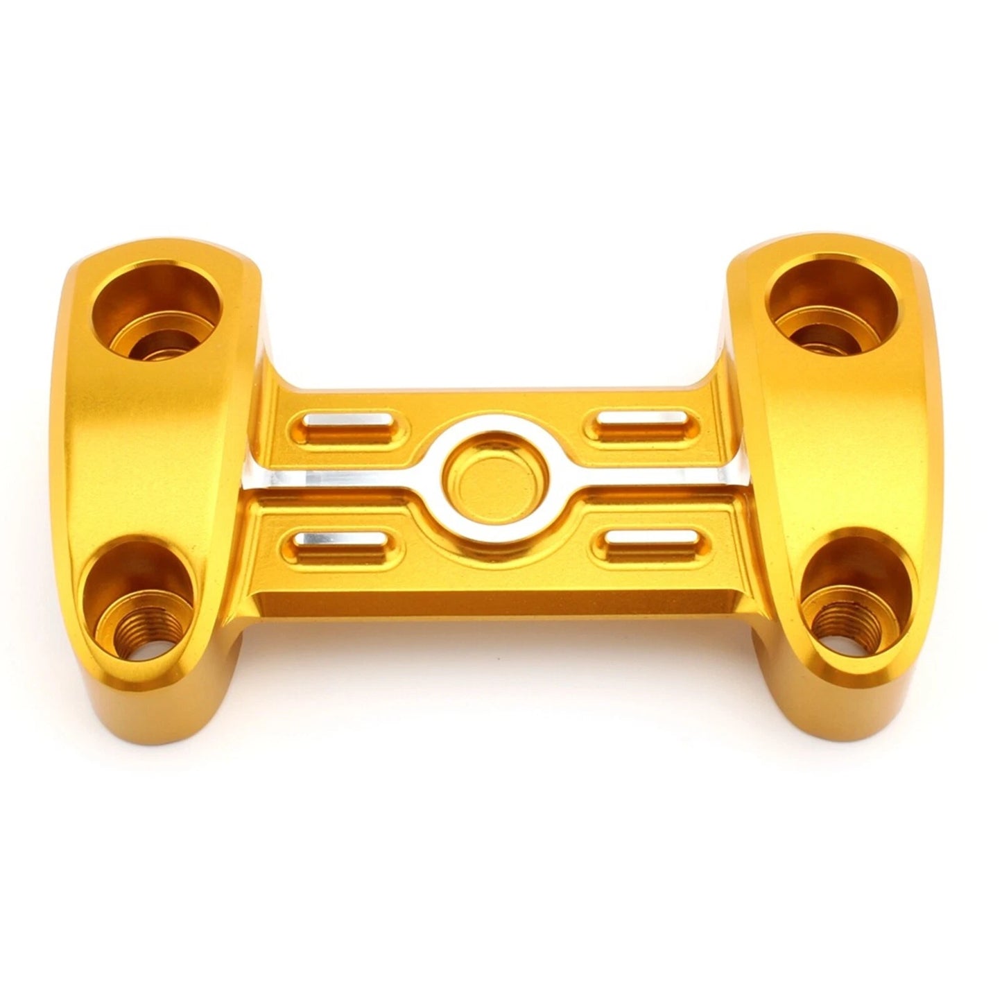 1x CNC Handlebar Riser Clamp Cover for BMW R nineT R9T (2014-2021) Gold