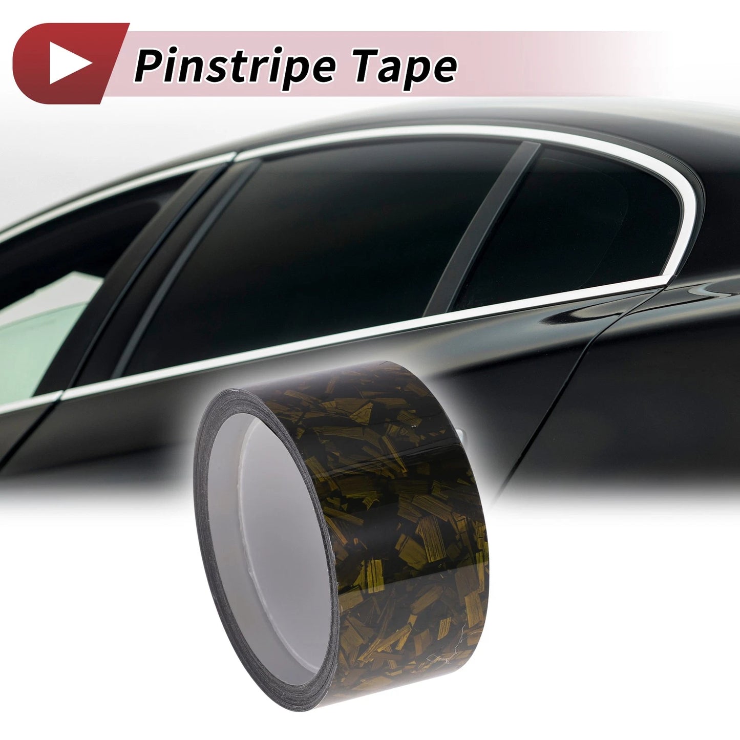 Pinstripe Tape / 30mmx8.5m / Pinstripe Tape for Car Motorcycle and Boat