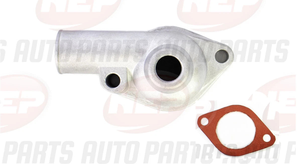 Thermostat housing & gasket blue black for Holden Commodore VB VC VH VK
