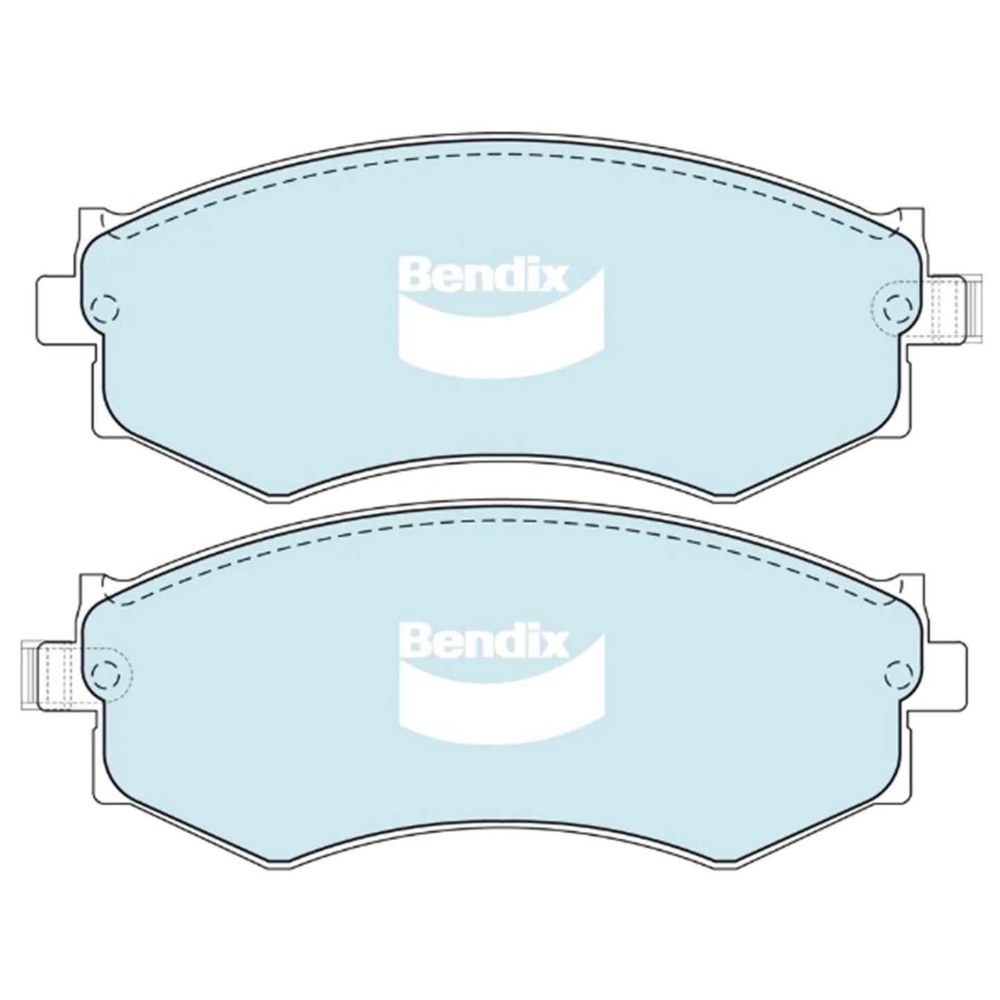 Front Disc Brake Pads Set for Nissan Silvia 4cyl 2.0L SR20DE 1994~1998