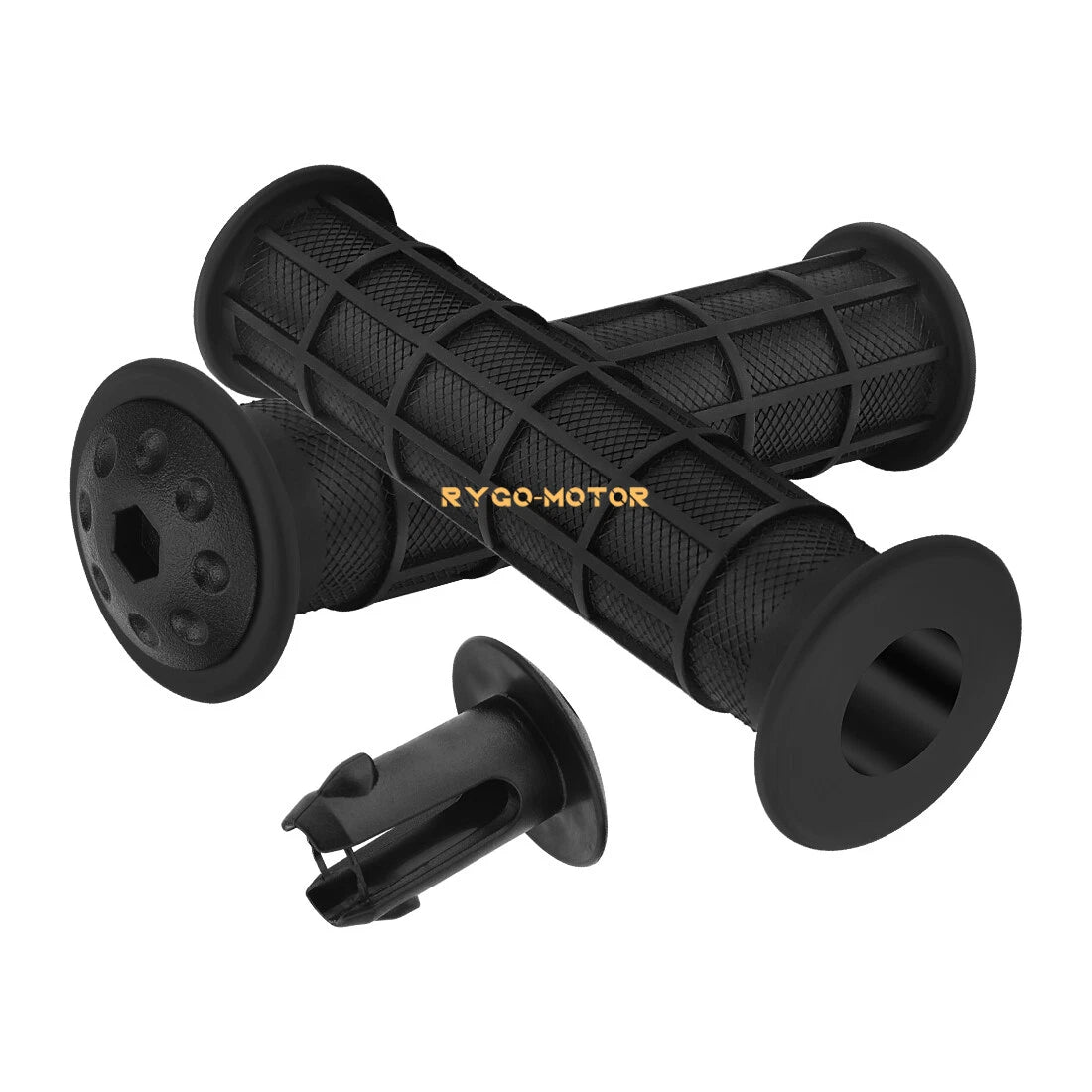 Handlebar Grips w/Grip Ends for Honda TRX250X/Sportrax TRX250EX (2008–2024)