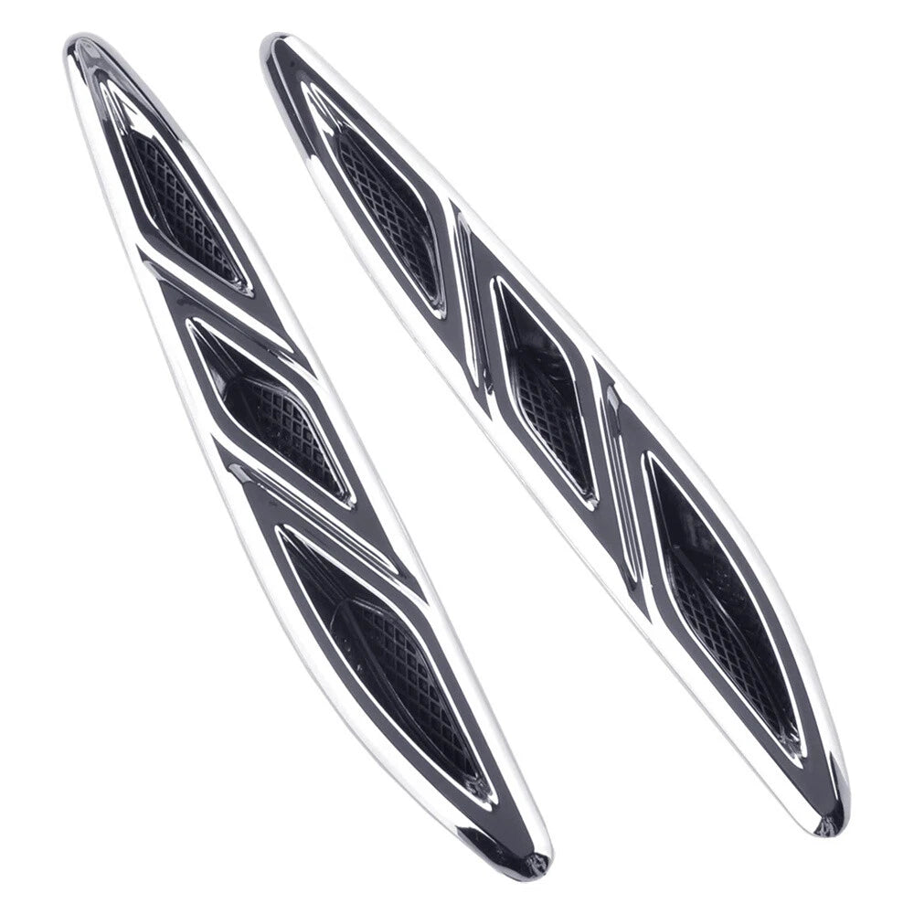 Hood Engine Vent Grille Molding Trim Left & Right for Buick Verano (2012-2017)
