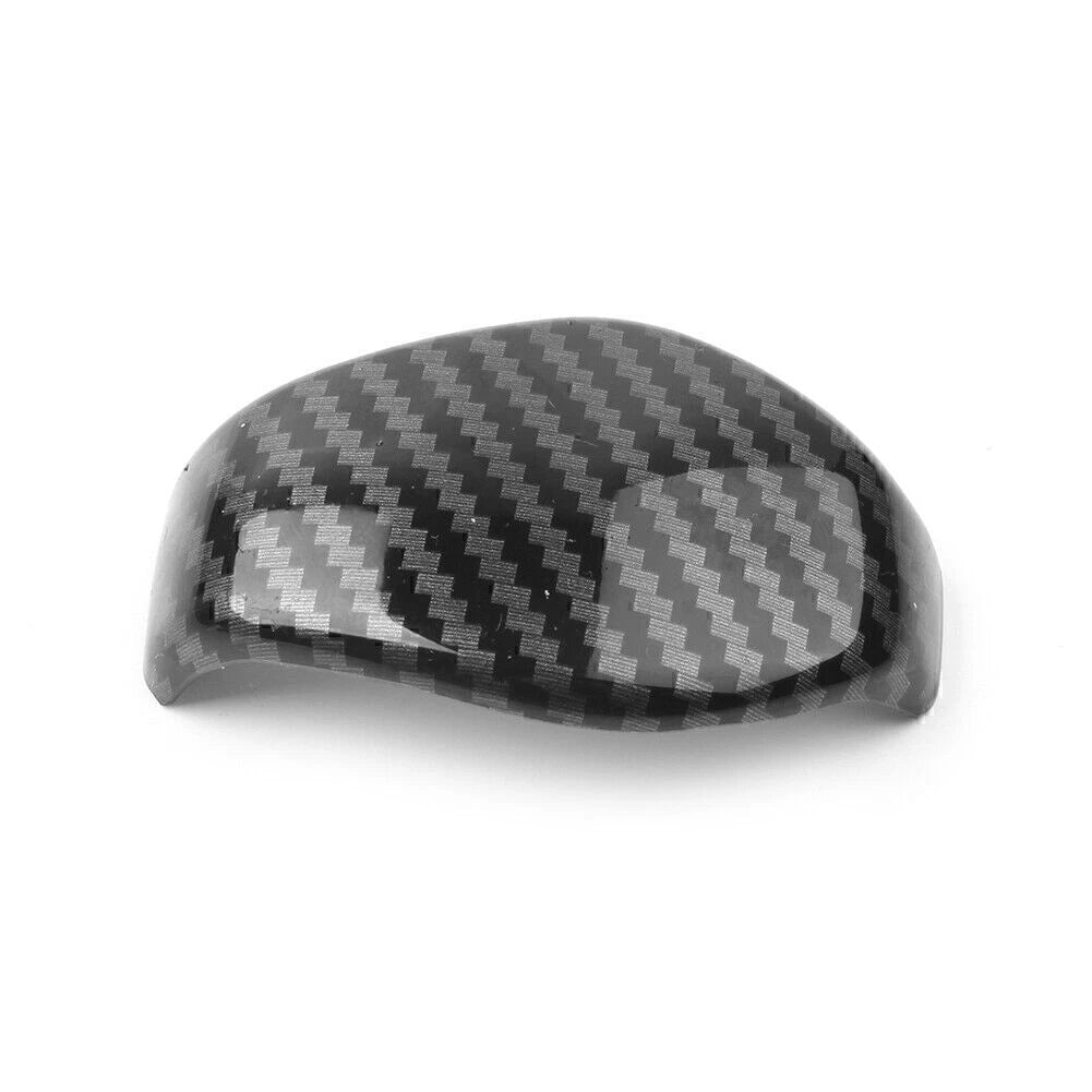 Carbon Fiber Console Gear Shift Knob Cover Trim for Honda Civic (2016-2020)