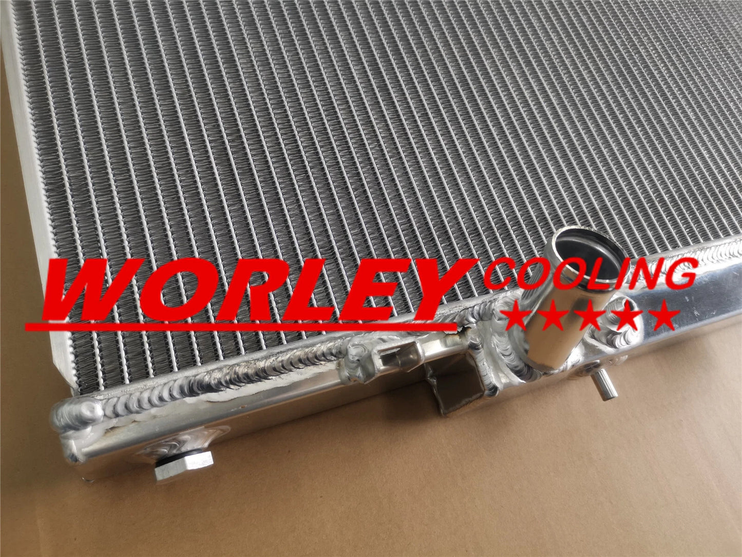 Alloy Radiator & Blue Hose for Nissan Patrol GU Y61 3.0L ZD30 (2000-2006)